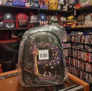 Loungefly light up tangled mini backpack